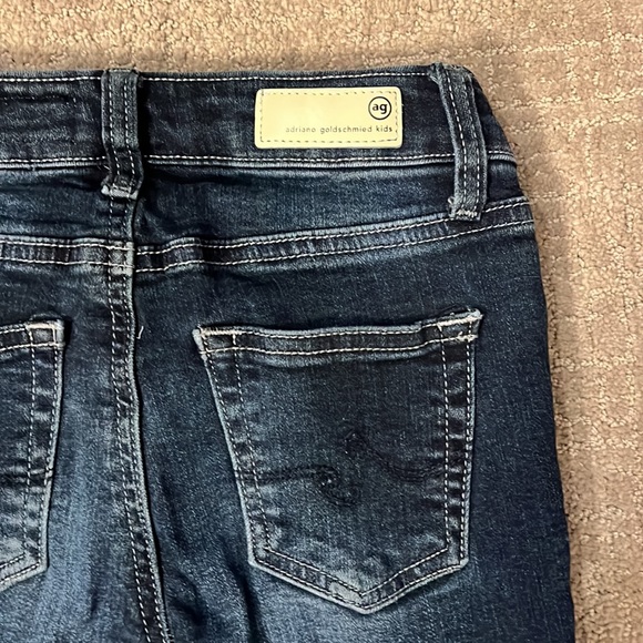 Girls AG twiggy ankle super skinny jeans. Size 10. - Picture 4 of 12
